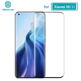 Xiaomi Mi 11 ฟิล์มกระจก Nillkin 3D CP + Max Full Cover Screen Protector สำหรับฟิล์มกระจกนิรภัย Xiaomi Mi 11