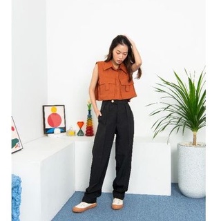 New in Beonfleek.store Casa baggy pants. กางเกงขายาวทรงตรง​ เบิ้ลปลายขา