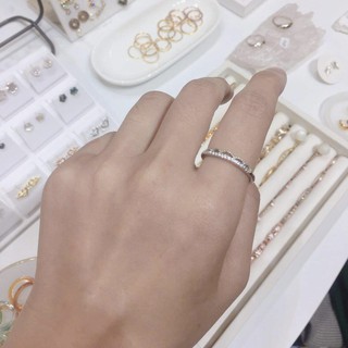 Winterwinter Jewelry Silver925 : เครื่องประดับเงินแท้ เงินแท้925 แหวนเงินแท้ แหวนรูปมงกุฎ รอบวงประดับด้วยเพชร cz