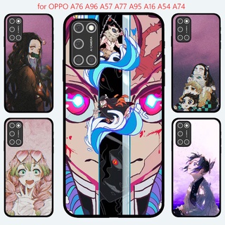 OPPO A76 A96 A57 A77 A95 A16 A54 A74 A94 A15S A15 A93 A53 A92 A52 A5 A9 2020 A37 Demon Slayer nezuko Casing soft case