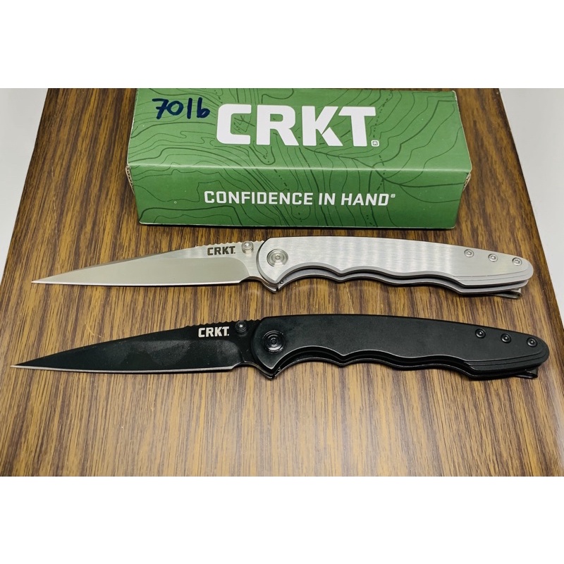 มีดพับ CRKT 7016 FLAT OUT ระบบ flame lock