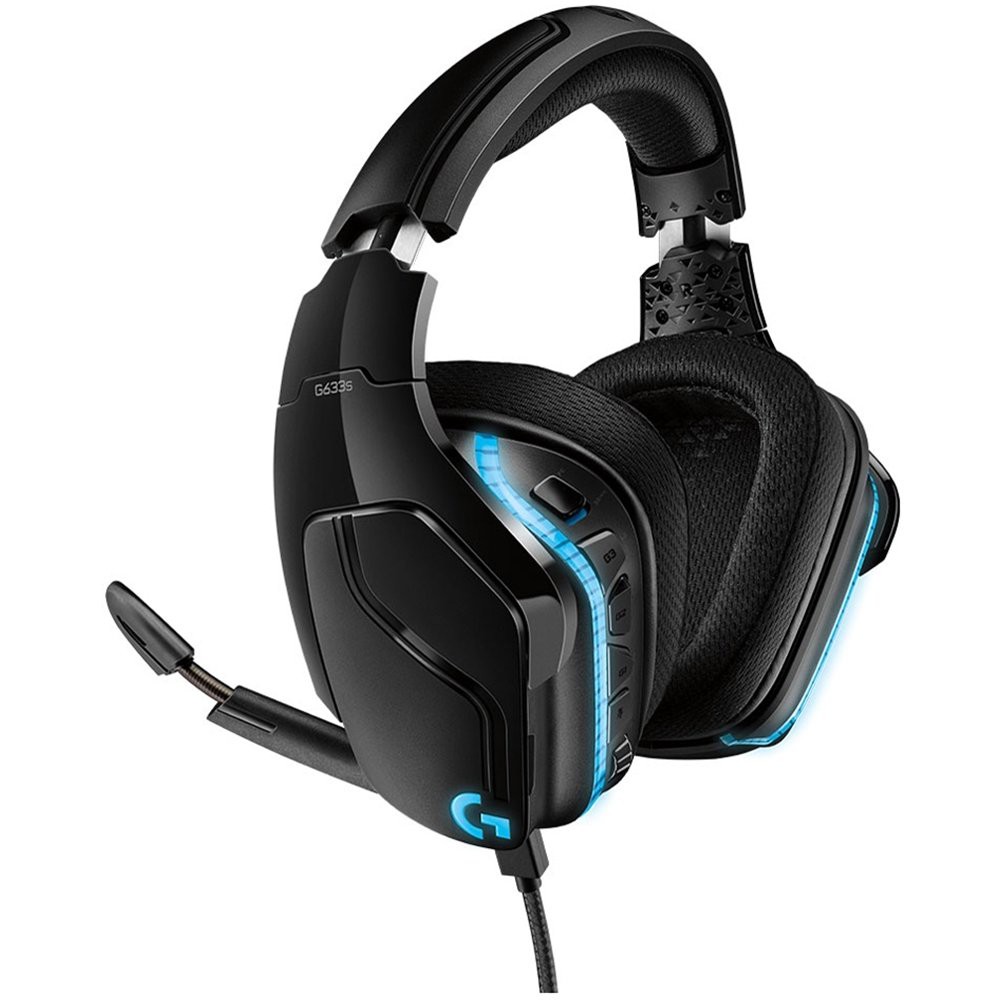 LOGITECH G633S HEADSET GAMING GEAR (หูฟัง) LIGHTSYNC (ฟรี! T