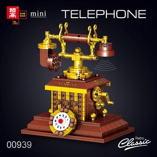 ตัวต่อโทรศัพท์บ้านโบราณ (Telephone Classic Style)