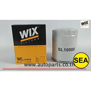 ไส้กรองน้ำมันเครื่อง WIX สำหรับ ISUZU TFR ปี 11 ,ALL NEW D-MAX 2.5/3.0 , MU-X  WL10088  (1ชิ้น)