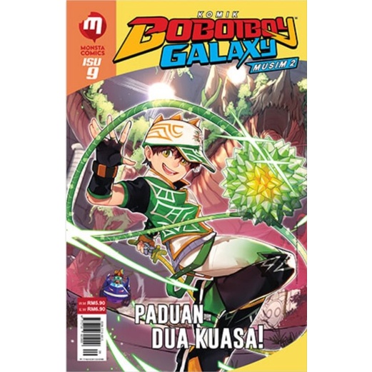Boboiboy Galaxy Comic Season 2: 9th Issue "การรวมพลังสองประการ!"