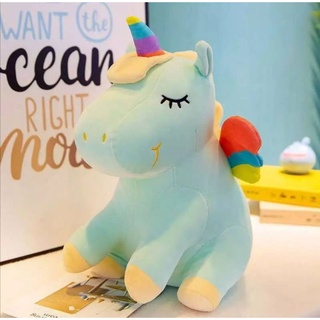 (ส่งเร็ว) ตัวใหญ่ 50 cm ของขวัญพรีเมี่ยม นุ่มพิเศษ ตุ๊กตายูนิคอร์น ตุ๊กตา ม้า โพนี่ ตุ๊กตาม้า ลูกม้า หมอนตกแต่งบ้าน