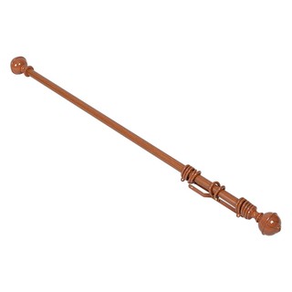 Curtain rail accessories ROD ALUMINIUM BALL 1 LAYER 1M BROWN HLS Curtains, blinds Home &amp; Furniture อุปกรณ์รางม่าน รางผ้า