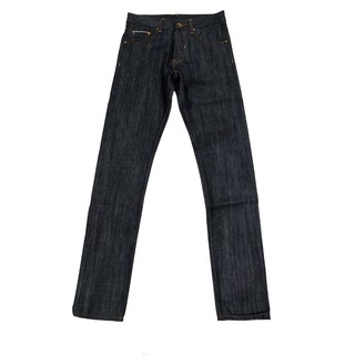 Blacksheepjeans กางเกงยีนส์ Jeans ขายาวผู้ชาย ทรงกระบอกเล็ก ไซส์26-28,40 รุ่น BSMSF-170901 ริมแดง สีน้ำเงินเข้ม