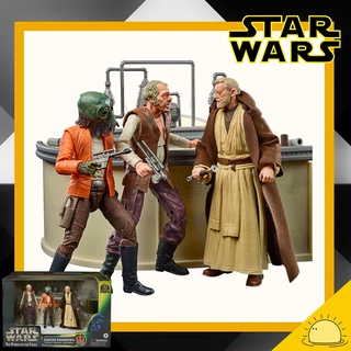 Star Wars The Black Series The Power of the Force Cantina Showdown playset 6 นิ้ว