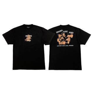 UNFOUND PROJECTS เสื้อยืด Unfound Plants Based Tee Black สีดำ