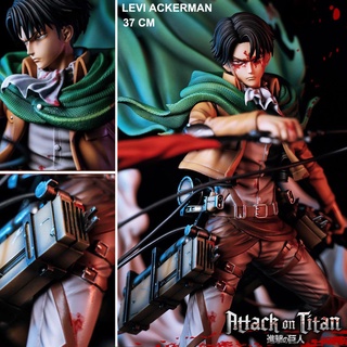 LC Studio Attack on Titan ผ่าพิภพไททัน Levi Ackerman รีไวล์ แอคเคอร์แมน 1/6 สูง 37 cm หัวหน้าหน่วยสำรวจสุดโหด Figure