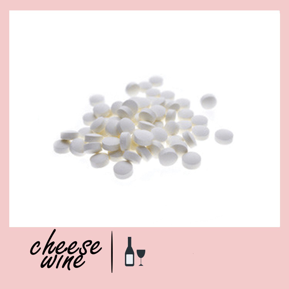 ฆ่าเชื้อจุลินทรีย์ KMS Campden Tablets (Potassium Metabisulfite) ฆ่าเชื้อจุลินทรีย์