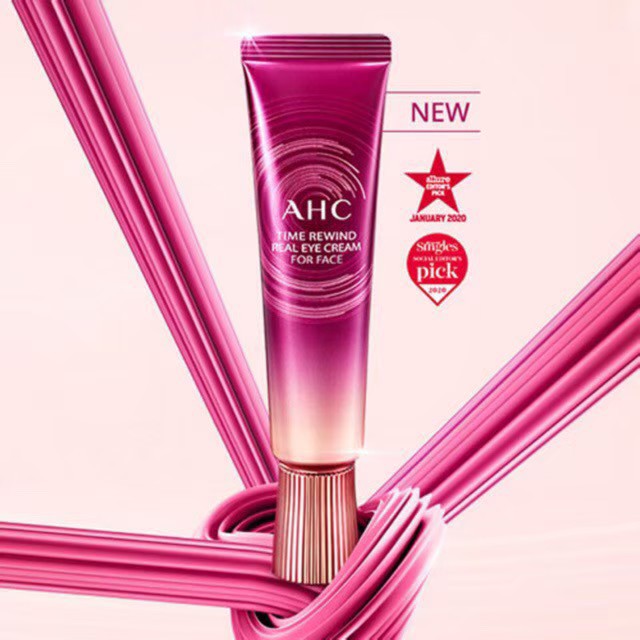 ครีมบำรุงใต้ตา AHC eye cream  AHC Ageless Real Eye Cream For Face 12 ml.​