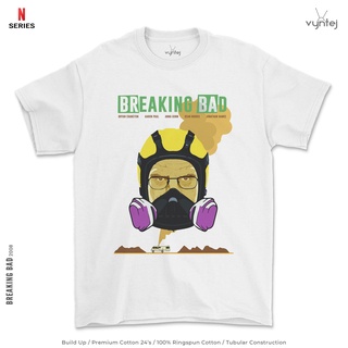 เสื้อยืด พิมพ์ลายภาพยนตร์ Breaking BAD - 002S-5XL