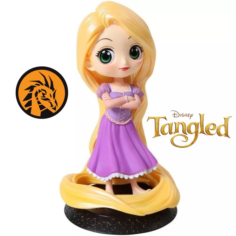 พร้อมส่ง โมเดล Qposket เจ้าหญิง Disney ราพันเซล ขนาดใหญ่ 14 ซม. เกรดพรีเมี่ยม งานสวยมาก ตัวใหญ่ น่ารักสุดๆเลยครับผม