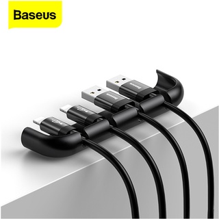 Baseus คลิปจัดเก็บสายเคเบิล USB สําหรับเมาส์ หูฟัง สายเคเบิล