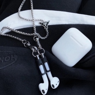 เต็มกล่อง - Pra Chain สําหรับ AirPods 1/2 และ AirPods Pro เคส