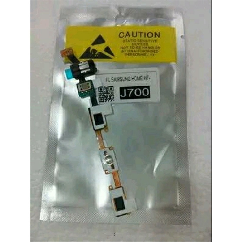 TOMBOL FLEXIBLE ปุ่มบ้าน UI UP SAMSUNG J700 SENSOR CON HF ORI J7 2015 J700F J7 NXT J7 CORE