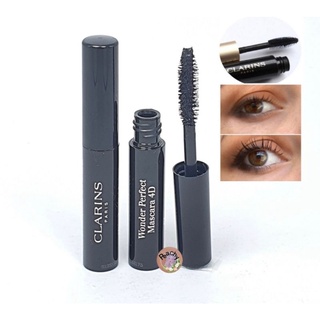 มาสคาร่า CLARINS #01 Perfect Black Wonder Perfect Mascara 4D 3mL.