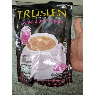 Truslen Coffee plus Collagen ทรูสเลน คอฟฟี่พลัส คอลลาเจน 15 ซอง