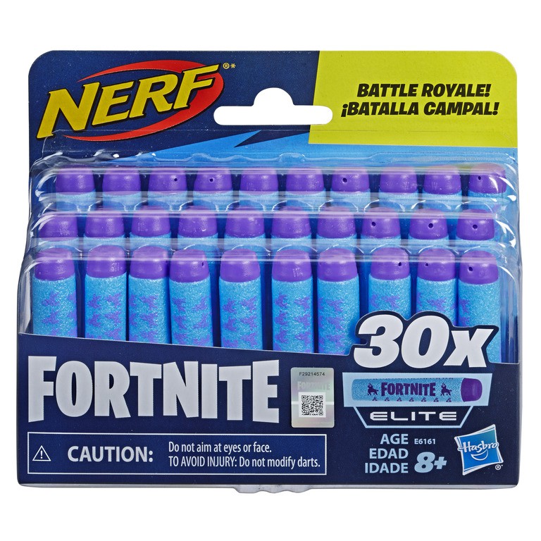 Nerf Fortnite 30 Dart Elite Refill Pack for Nerf Fortnite Elite Dart Blasters NFE6161