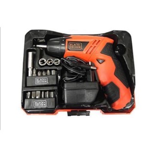 💥โปรสุดพิเศษ!!!💥 ชุดสว่านไขควง BLACK&amp;DECKER KC4815KA15-B1 4.8โวลต์ อุปกรณ์และอะไหล่สำหรับเครื่องใช้ไฟฟ้าอื่นๆ