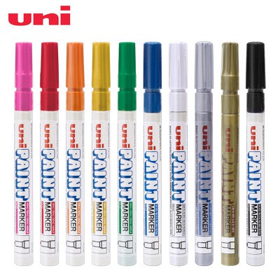 ปากกาเพ้นท์​ Uni​ PX-21 คละสี 0.8-1.2 มม