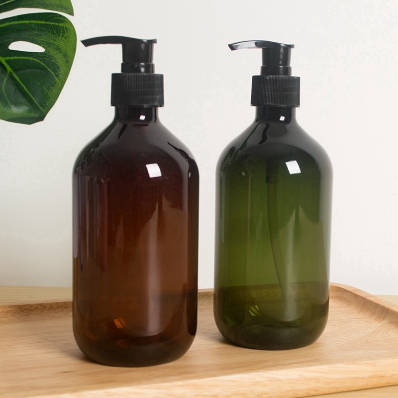 300/500ml Lotion Shampoo Shower Gel Soap Dispenser Empty Bath Pump Bottle