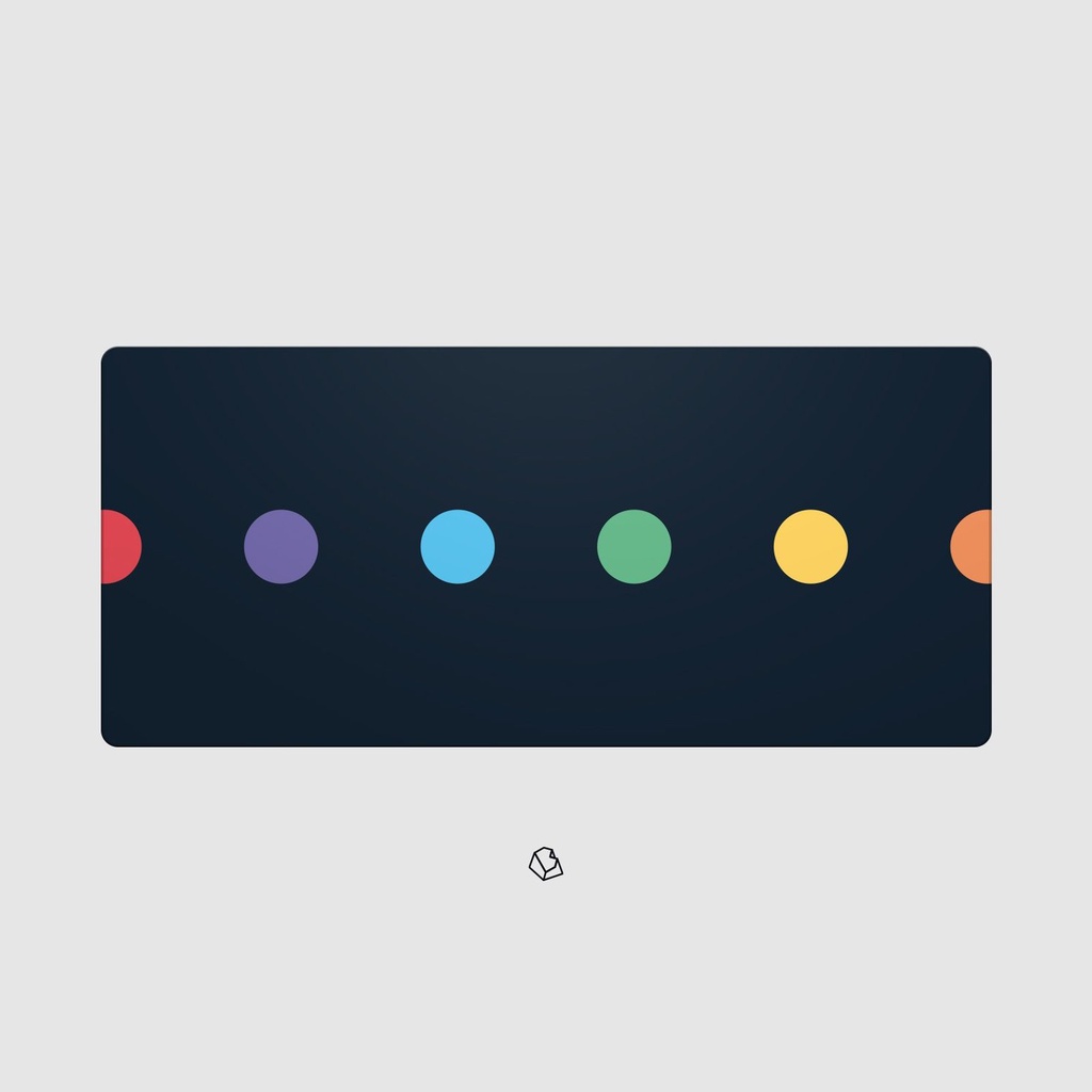 แผ่นรองเมาส์ NovelKeys GMK Dots Deskmat (Big Dots)