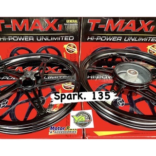 ล้อแม็ก สำหลับรถรุ่น YAMAHA SPARK 135 วงล้อเป็นอลูมีเนียมอัลลอย แข็งพิเศษพร้อมลูกปืนอย่างดี