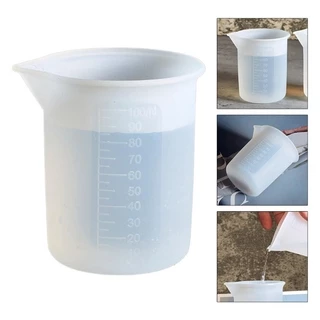 Flgo ถ้วยตวงซิลิโคน Diy สําหรับทําเครื่องประดับ 100 มล .