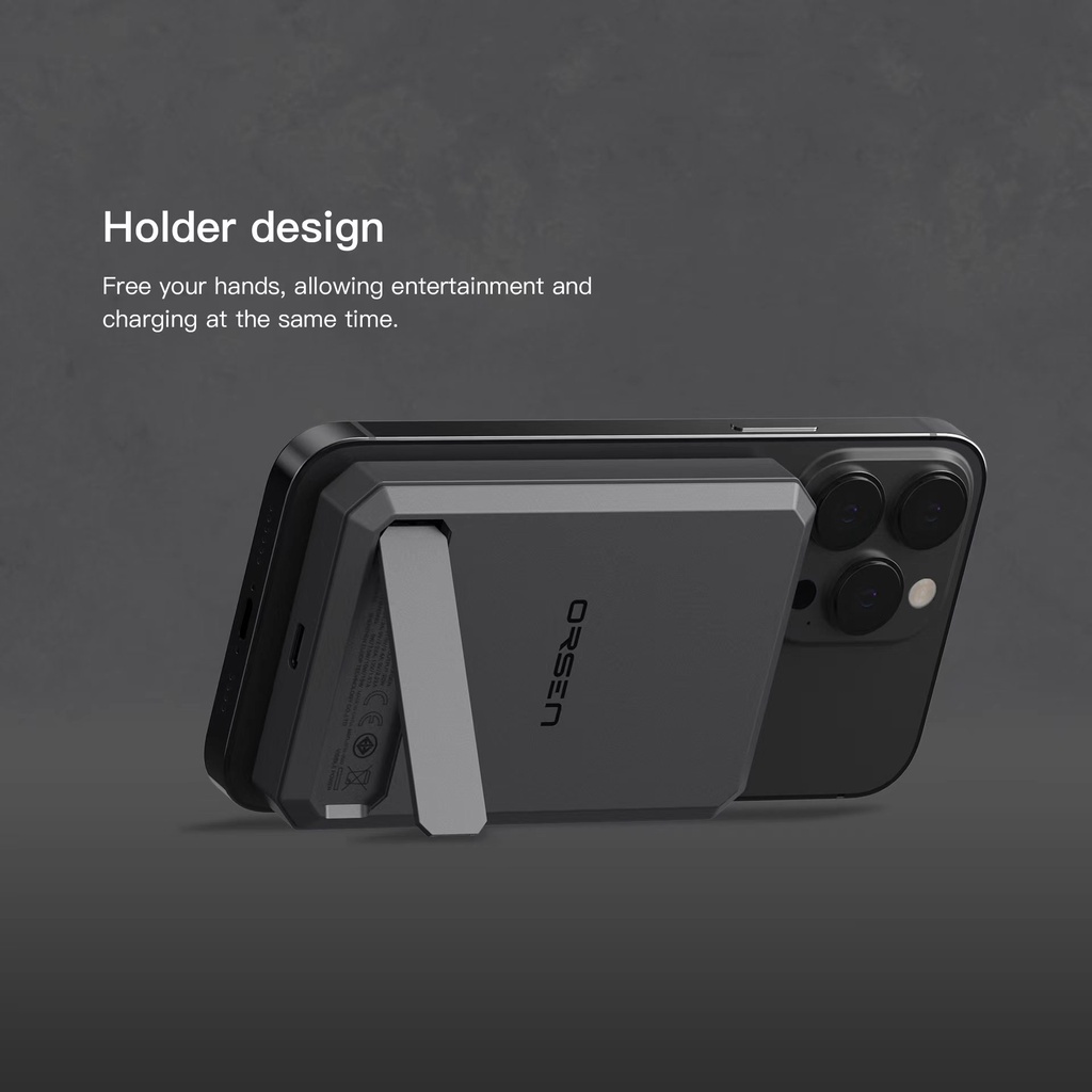 Eloop EW54 Magnetic 10000mAh แบตสำรอง ไร้สาย Battery Pack PowerBank พาวเวอร์แบงค์ Wireless Charger รูปที่ 5