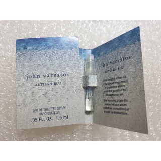 พร้อมส่ง #1.5ml  //JOHN VARVATOS ARTISAN BLU EDT