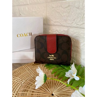 กระเป๋าสตางค์ Coach สองพับ  ใบสั้น 3 in 1 พกพาง่าย