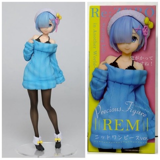 Re:Zero Starting Life in Another World Precious Figure - Knit Dress Rem (Taito)