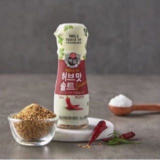 เกลือผสมเครื่องเทศรสเผ็ด CJ Beksul Herb Mixed Sea Salt Spicy Flavor CJ백설 허브맛솔트 50g