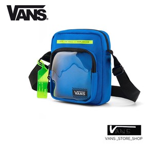 กระเป๋าสะพายข้างVANS MINI BAG AP NEON CRUSH CROSSBODY BLUE สินค้ามีประกันแท้