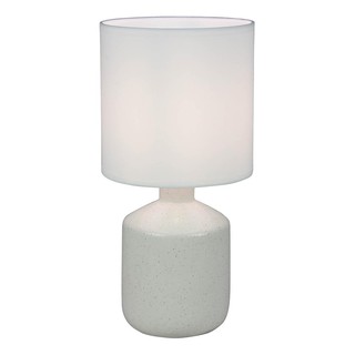 โคมไฟตั้งโต๊ะ ไฟตั้งโต๊ะ CARINI CONTEMPORARY AT17276WH ผ้า/เซรามิก สีขาว โคมไฟ โคมไฟ หลอดไฟ TABLE LAMP CARINI CONTEMPORA