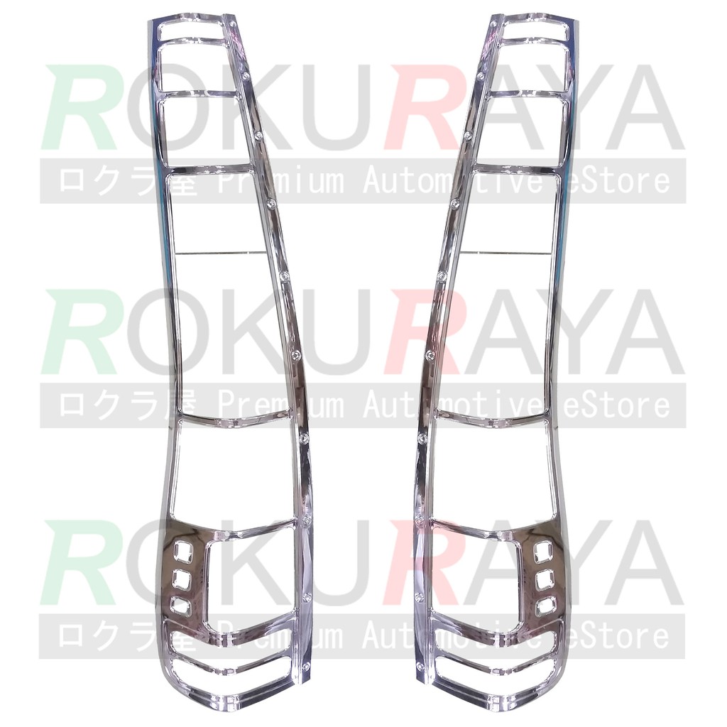 Honda CRV CR-V 2002 (RD4 - RD9) 2nd Gen ไฟท้ายด้านหลังรถฝาครอบชุด Chrome
