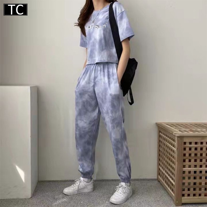 TC ชุดเซต 2 ชิ้น แฟชั่นผู้หญิงสไตล์เกาหลี คอกลม ใส่ได้หลายโอกาส เนื้อผ้าดีใส่สบาย ระบายอากาศดี รุ่น2773 - รูปที่ 4