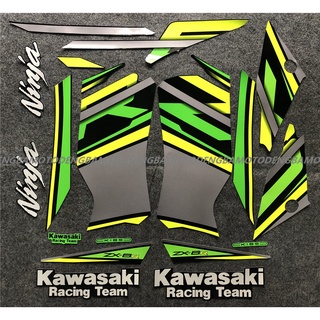 ⭐พร้อมส่ง⭐สติกเกอร์ฟิล์ม คุณภาพสูง สําหรับติดตกแต่งรถยนต์ KAWASAKI KAWASAKI ZX6R 19