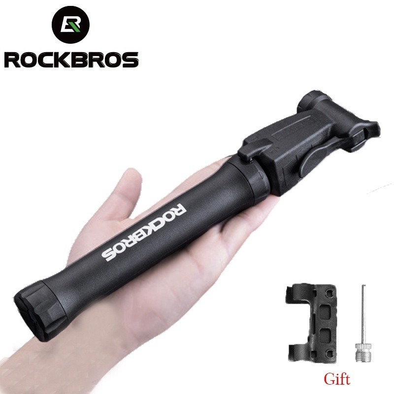 【TH Delivery】ROCKBROS เครื่องปั๊มลมยางจักรยาน ขนาดเล็ก แบบพกพา