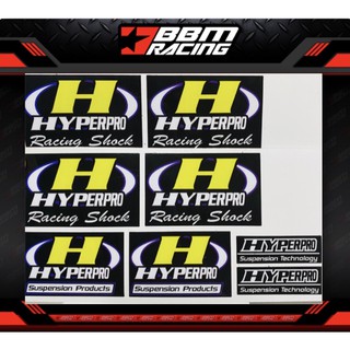 สติ๊กเกอร์แต่งรถ Hyperpro Racing Shock