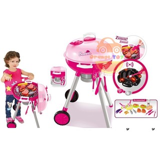 Kitchen set ชุดครัว ชุดเตาปิ้งย่าง บาบีคิว (Barbecue) สีชมพู