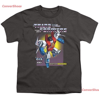 เสื้อยืดยอดนิยม Transformers Starscream Youth T Shirt &amp; Stickers Sports T-shirt