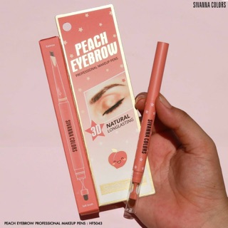 ดินสอเขียนคิ้ว PEACH EYEBROW PROFESSIONAL MAKEUP PENS