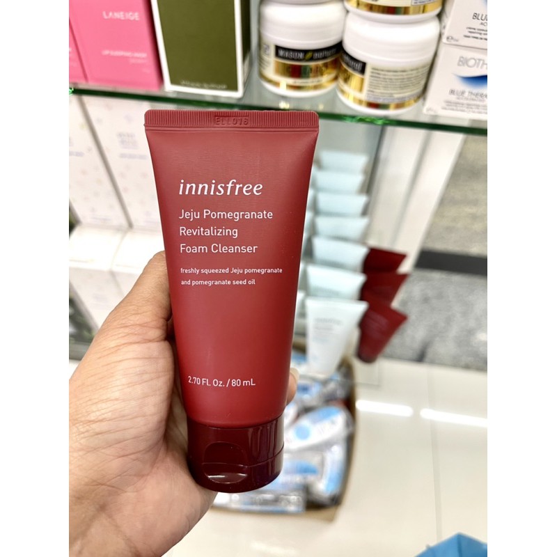 Innisfree Jeju Pomegranate Revitalizing Foam Cleanser 80ml.