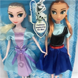 ตุ๊กตา Frozen เอลลซ่า&amp;แอนนา สีสันสวยงาม