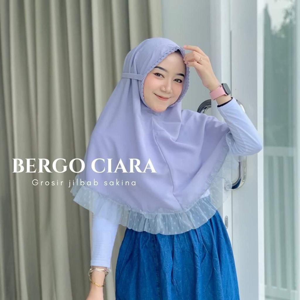 Maryam PLEASED DOTY / Bergo Maryam Pleated Rempel Dotty