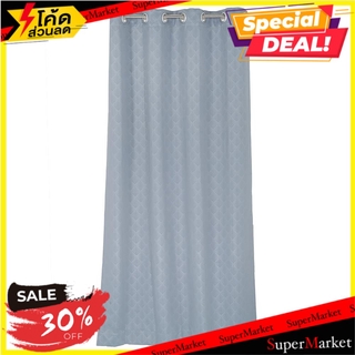 ผ้าม่าน EYELET HOME L&amp;S ROCKETA UV 130x220 ซม. สีเทา ผ้าม่านประตู EYELET CURTAIN HOME L&amp;S ROCKETA UV 130X220CM GRAY